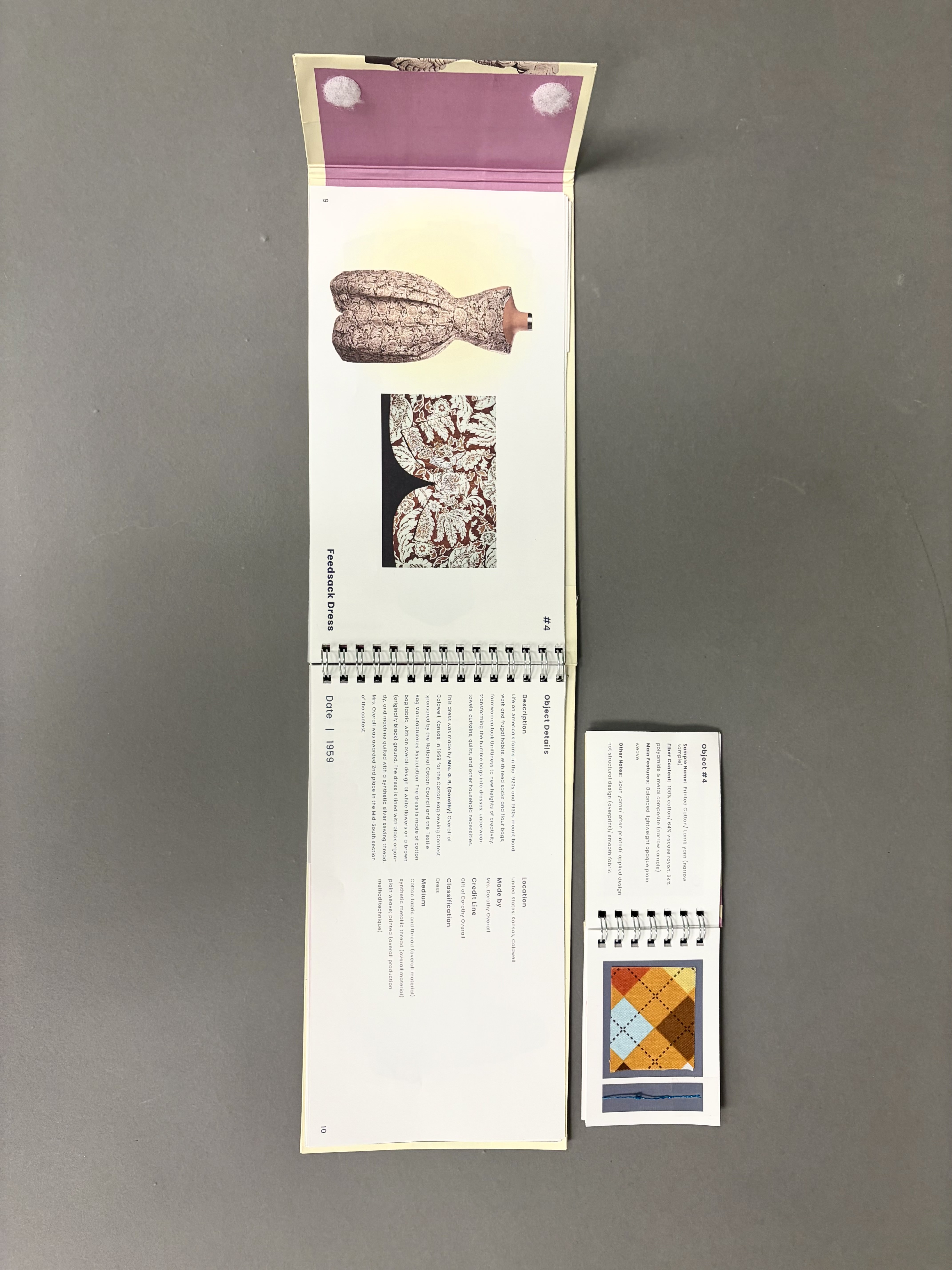 The front of the book, table of contents.
